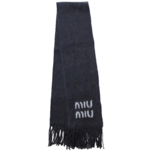 Logo Mohair Scarf