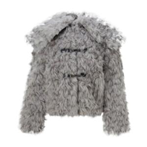 CLOUD Duffle Fur Jacket [Gray]