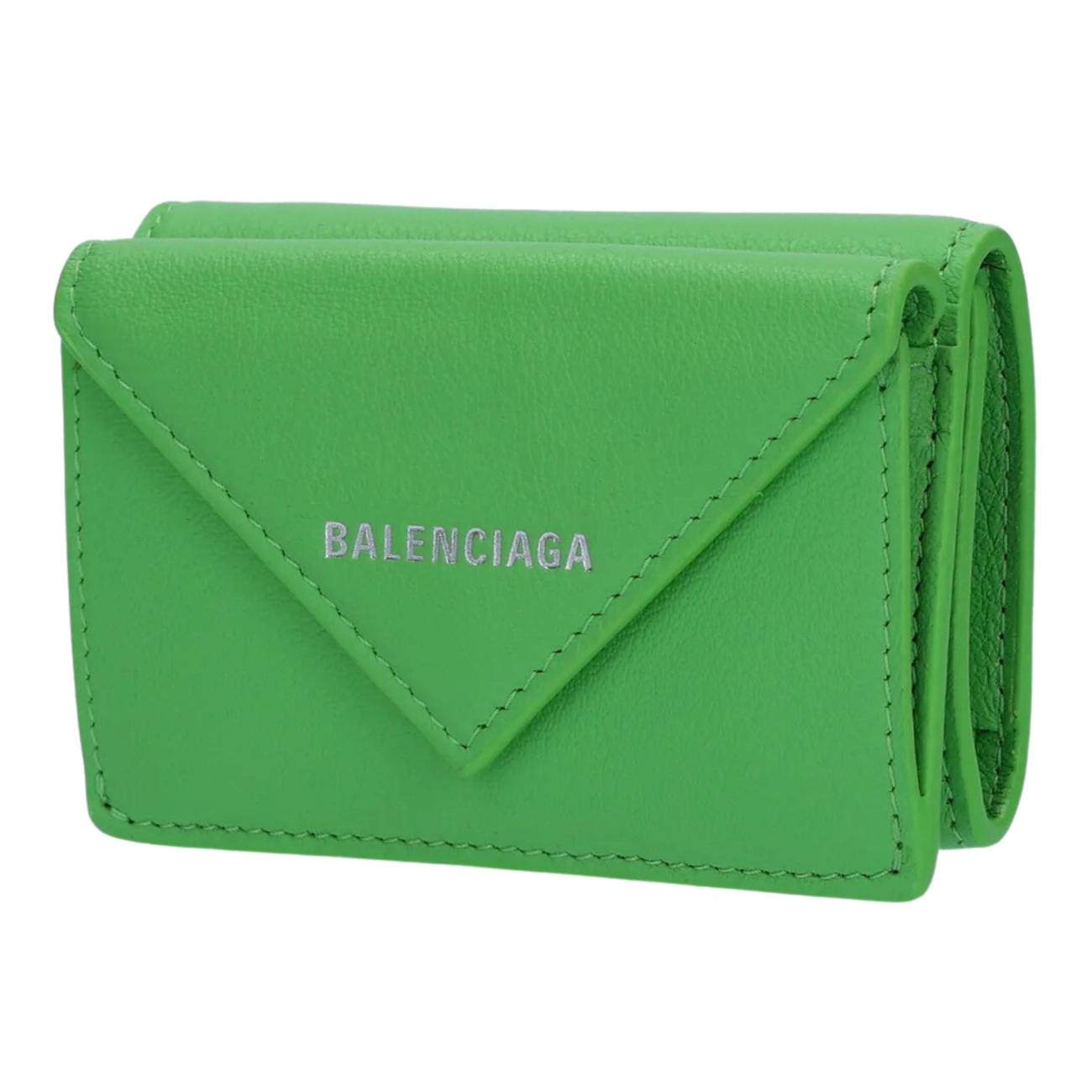 Women's Mini Papierre Wallet - Green