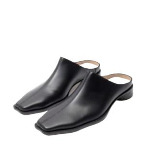 Square toe slip-on