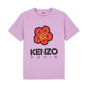 Bokeh Flower Short Sleeve T-Shirt - Lilac