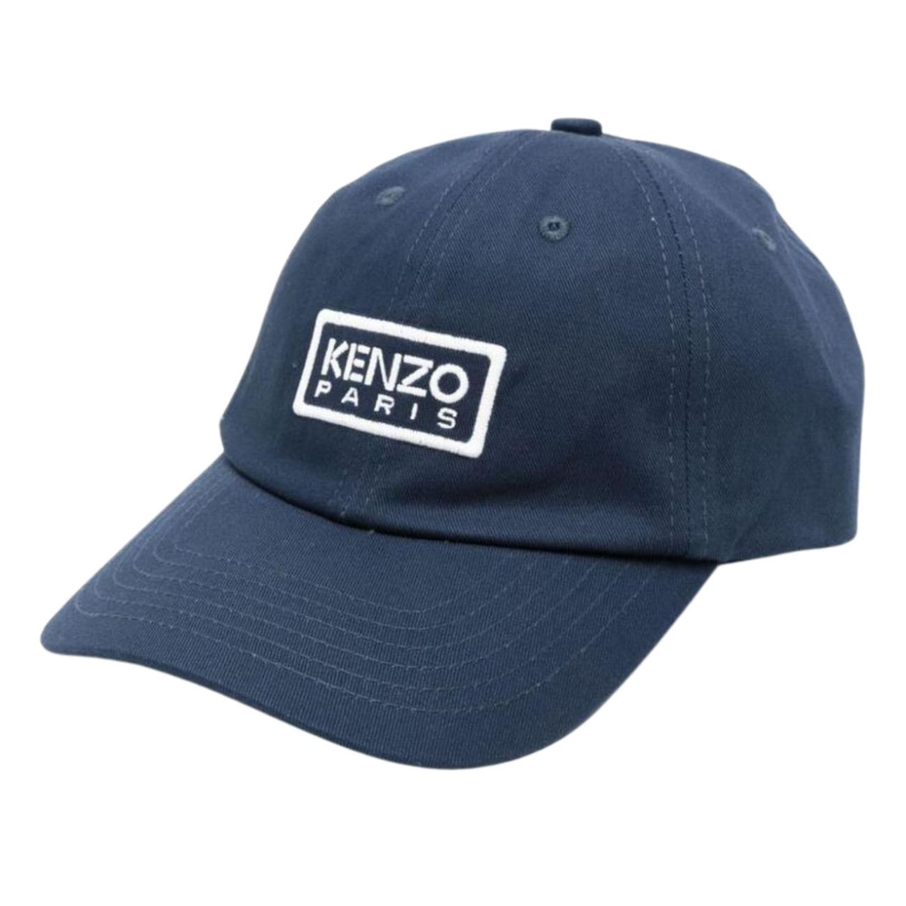 Kenzo Logo Baseball Cap-navy