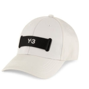 Y-3 WEBBING CAP TALC