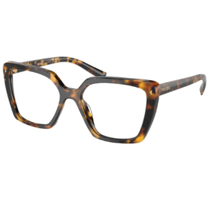 FW24 Logo Temple Havana Frame Glasses