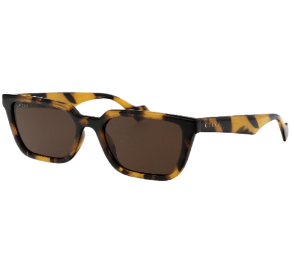 GG1539S Temple Logo Square Sunglasses