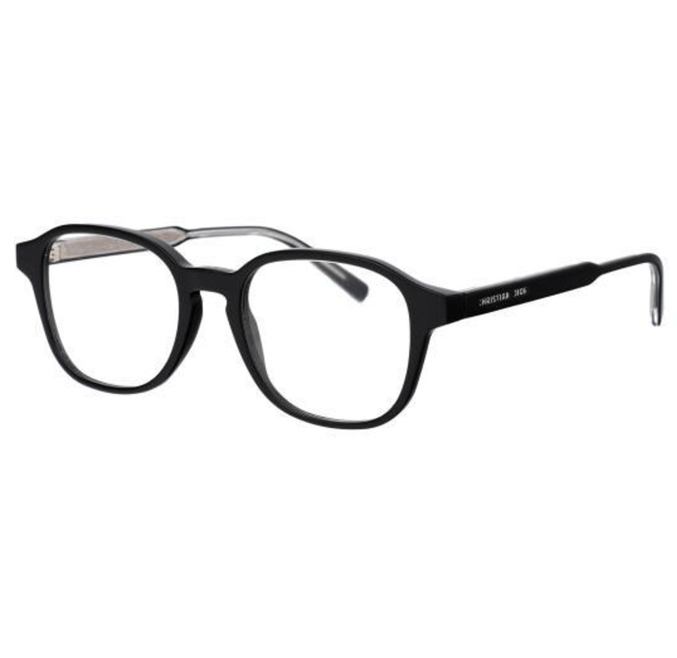 DIOR Logo Temple Oval Frame Glasses