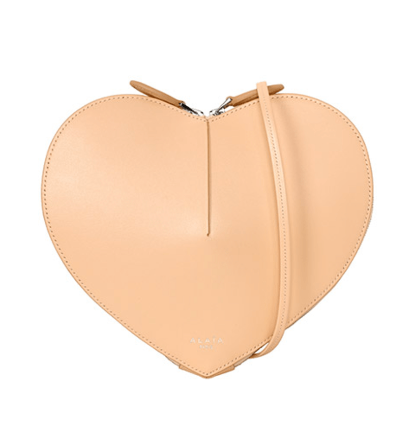 24SS Peach Heart Quilt Crossbody Bag