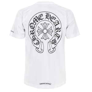 Chrome Hearts | White Horseshoe Pocket T-Shirt