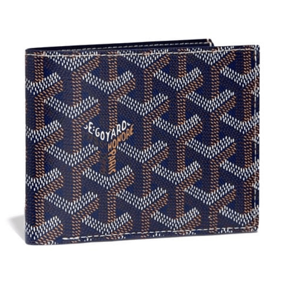 Goyard Wallet Navy Blue