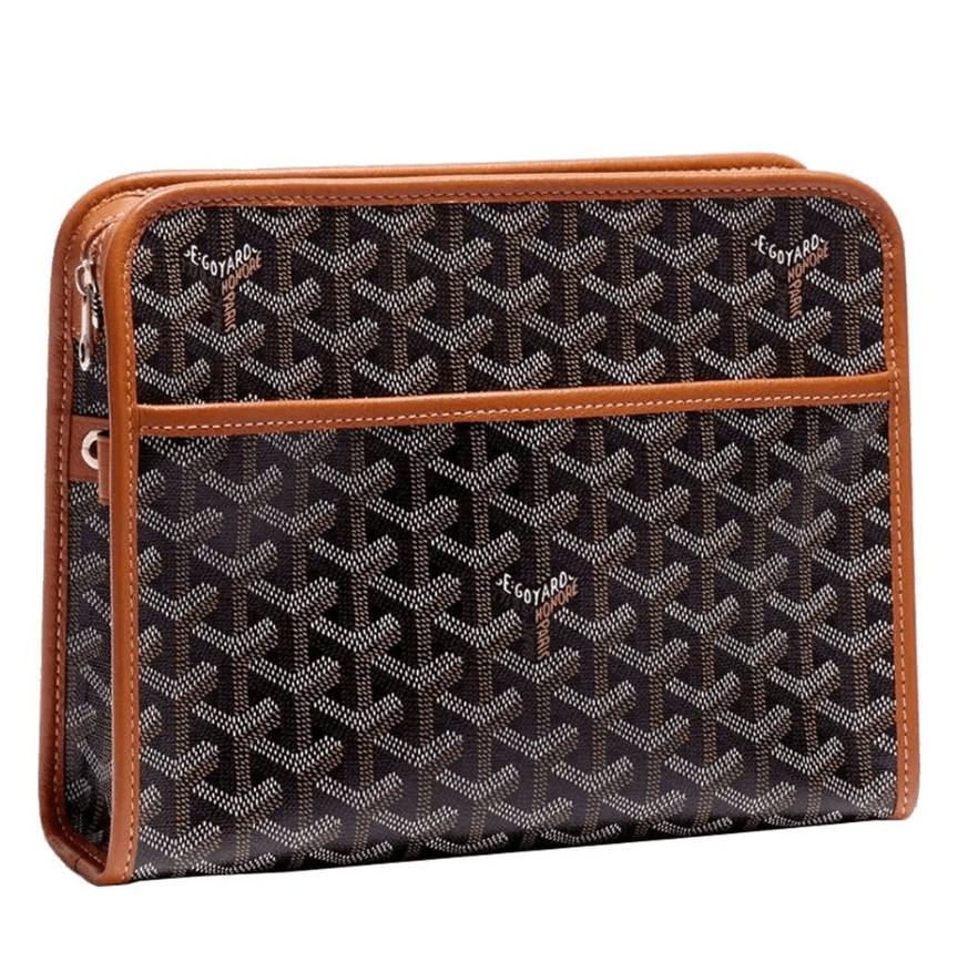 Goyard Jouvence MM Toiletry Bag Black Tan