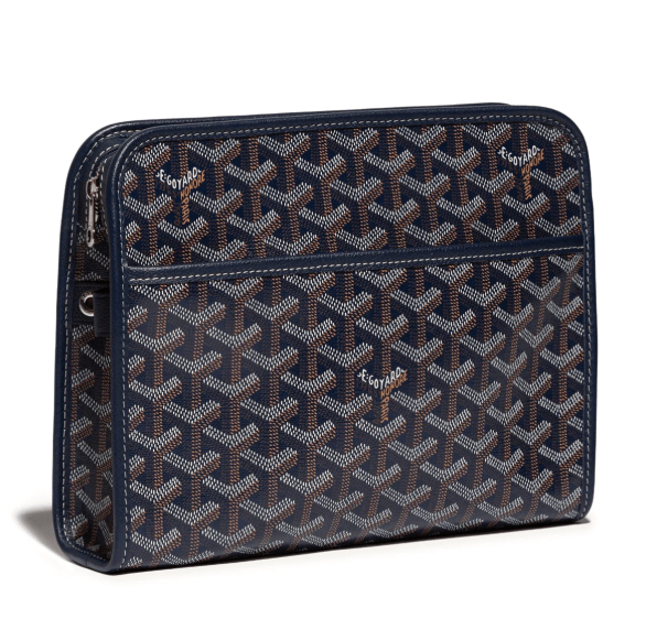 Goyard Jouvence MM Toilet Bag Navy