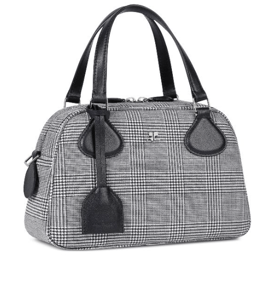 Courrèges Houndstooth Bowling Bag