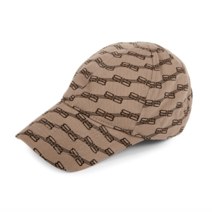 Balenciaga BB Monogram Cap Beige