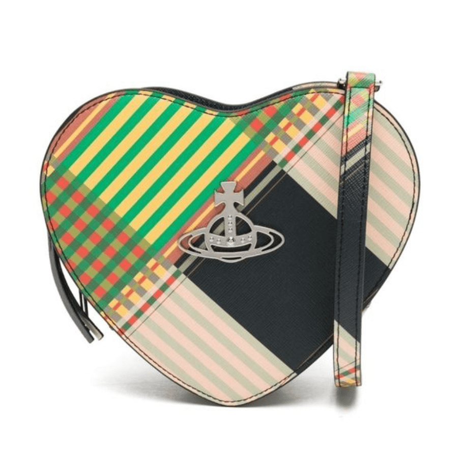 ORB Logo Check Shoulder Bag