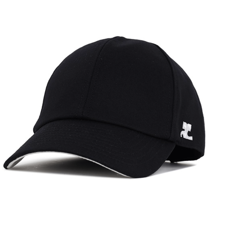 24FW BLACK LOGO BASEBALL CAP