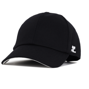 24FW BLACK LOGO BASEBALL CAP