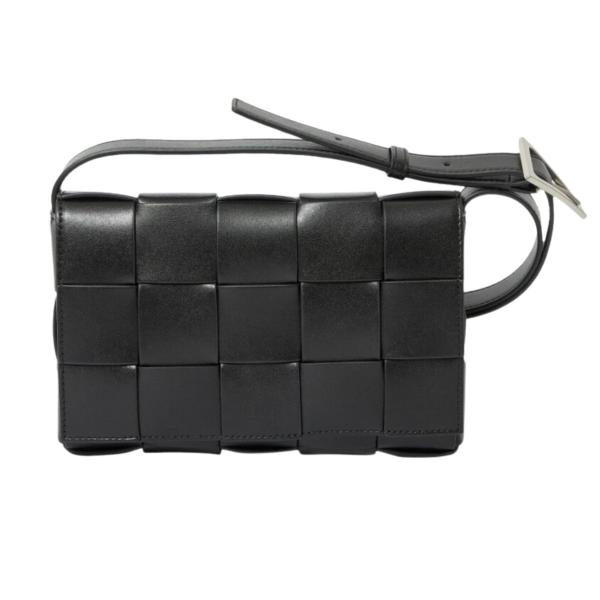 Bottega Veneta Cassette Black Silver