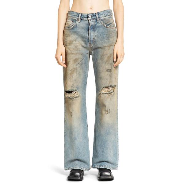  25SS Penicillin Denim Pants - Mid Blue