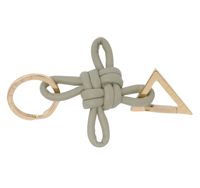 Triangle Keyring - Travertine