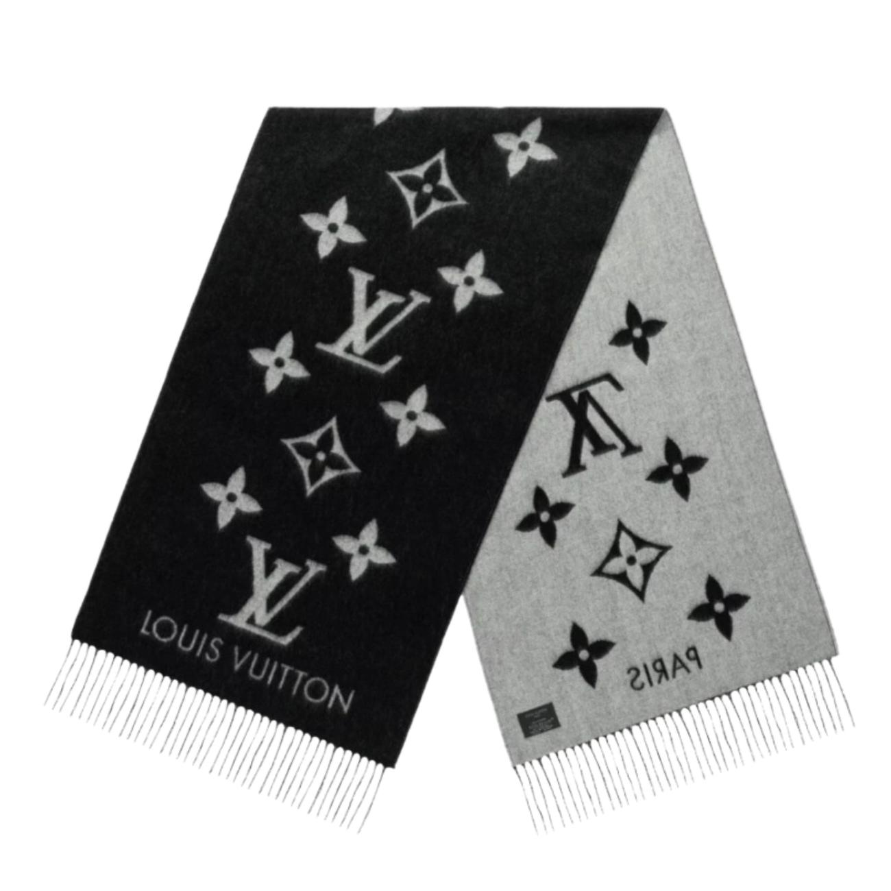 Louis Vuitton Reykjavik Scarf Black