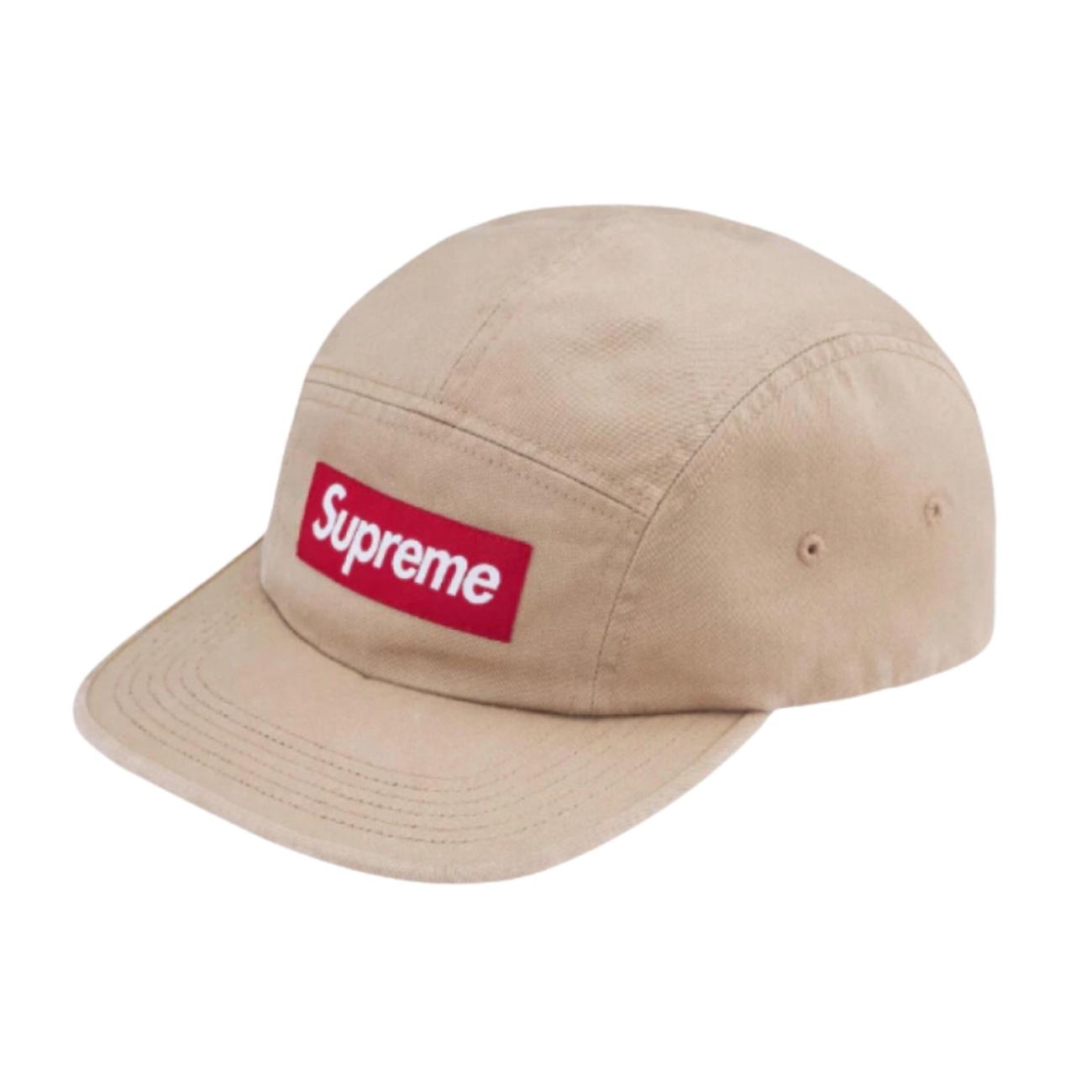 Supreme Washed Chino Twill Camp Cap Tan - 24FW