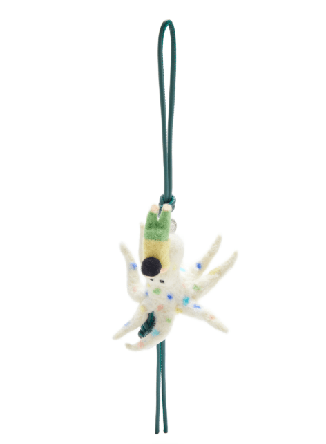 Octopus Charm Keyring