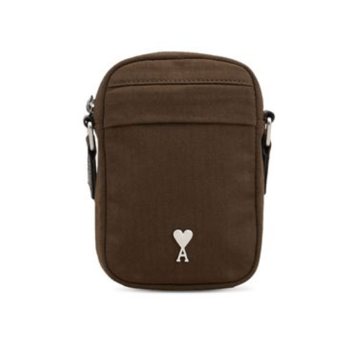 Heart logo detail crossbody bag