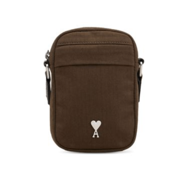 Heart logo detail crossbody bag