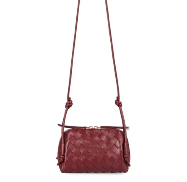 Concert Intrecciato Leather Shoulder Bag