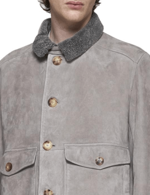 Lambskin shearling jacket