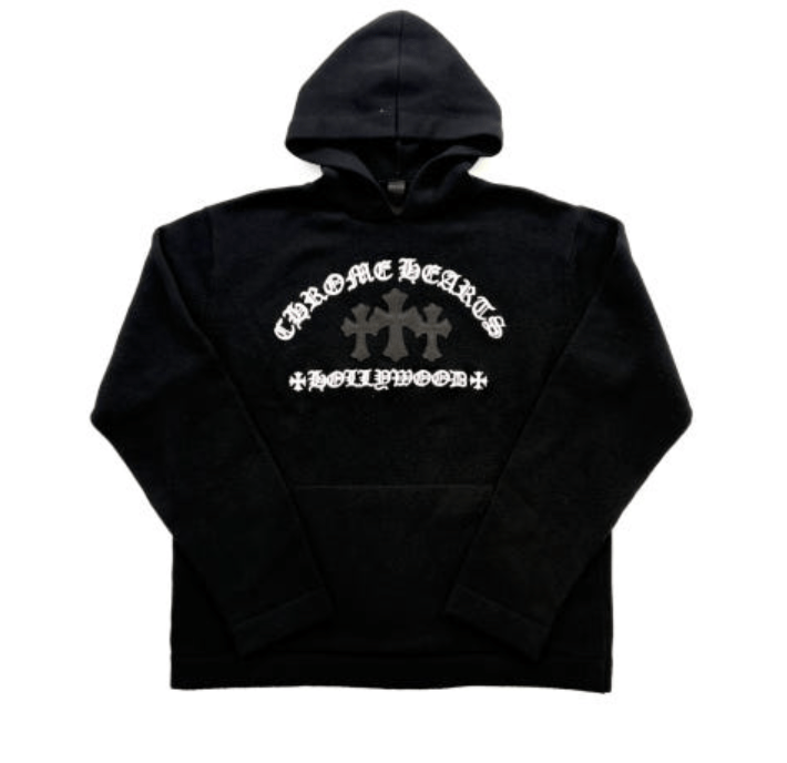 Chrome Hearts Trinity Cashmere Hoodie