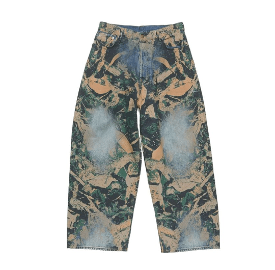 Super Exhaust Denim Pants