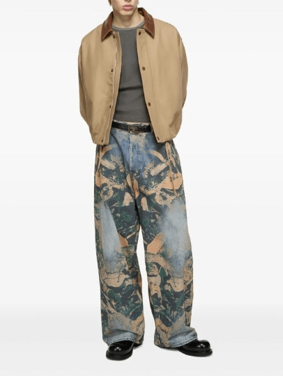 Super Exhaust Denim Pants