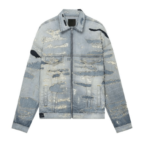 Lip and Repair Oversized Denim Jacket