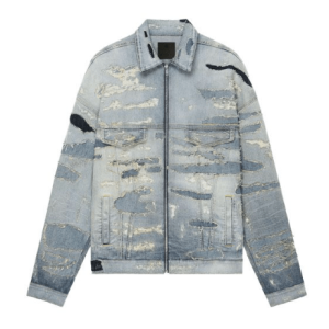 Lip and Repair Oversized Denim Jacket