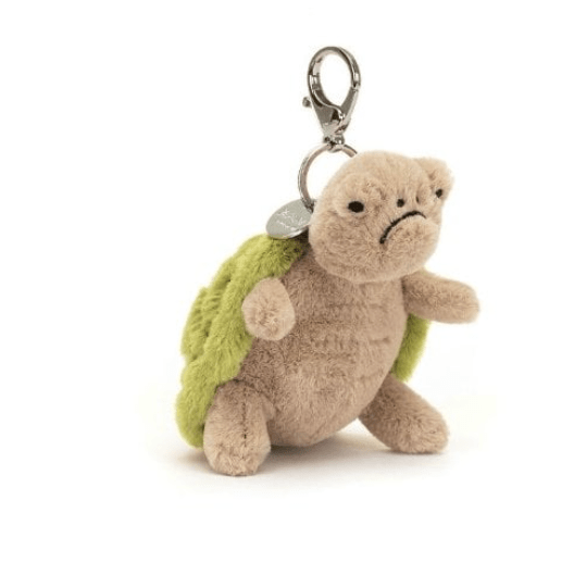 Jellycat Timmy Turtle Bag Charm Beige Green