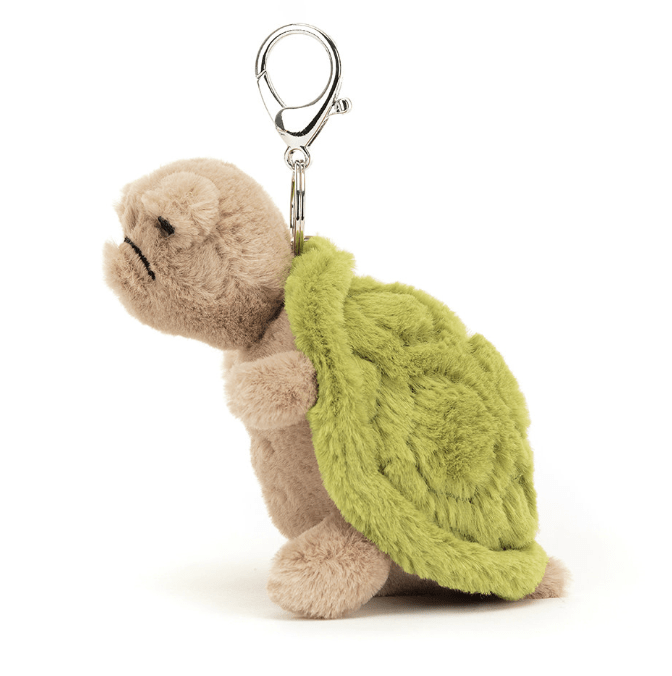 Jellycat Timmy Turtle Bag Charm Beige Green