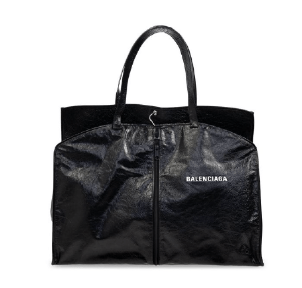 GARMENT Logo Leather Tote Bag