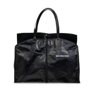 GARMENT Logo Leather Tote Bag