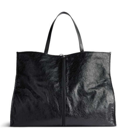 GARMENT Logo Leather Tote Bag