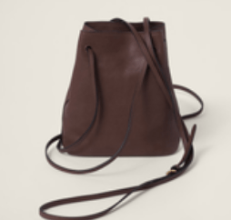 Nappa leather mini-bag