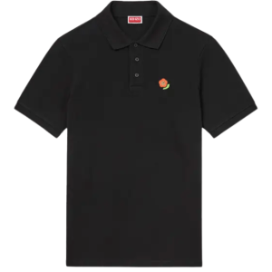 'KENZO Pop' embroidered slim polo in cotton