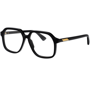 SS25 Logo Temple Geometric Frame Glasses