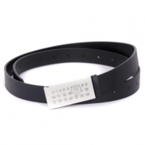 (M) MM6 Maison Margiela Numeric Belt Black