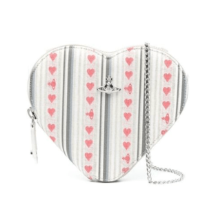 SS25 ORB Logo Heart Chain Shoulder Bag