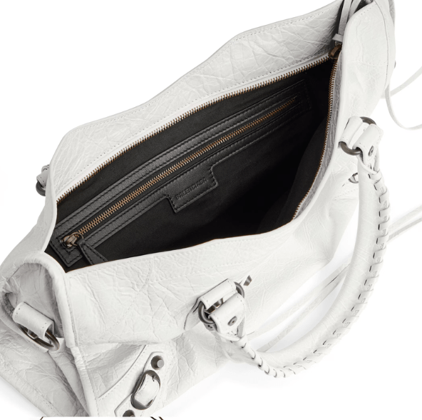 Le City Medium Bag in Optic White