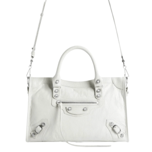 Balenciaga Le City Small Bag White