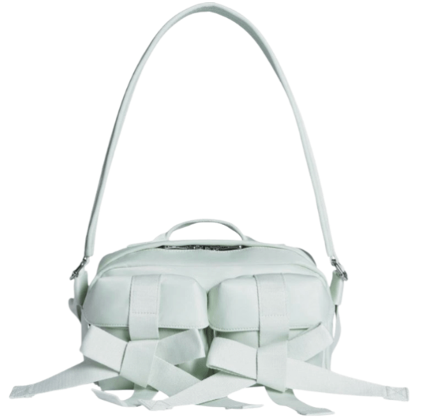 Simone Rocha Classic Bow Crossbody Bag Mint