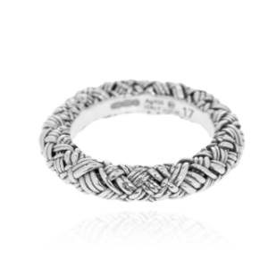 Braided Silver Ring