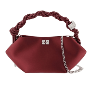 BOU Logo Braided Handle Mini Tote Bag